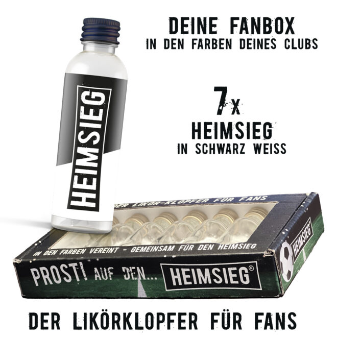 Heimsieg - 7er Fan-Box - Weiss Schwarz