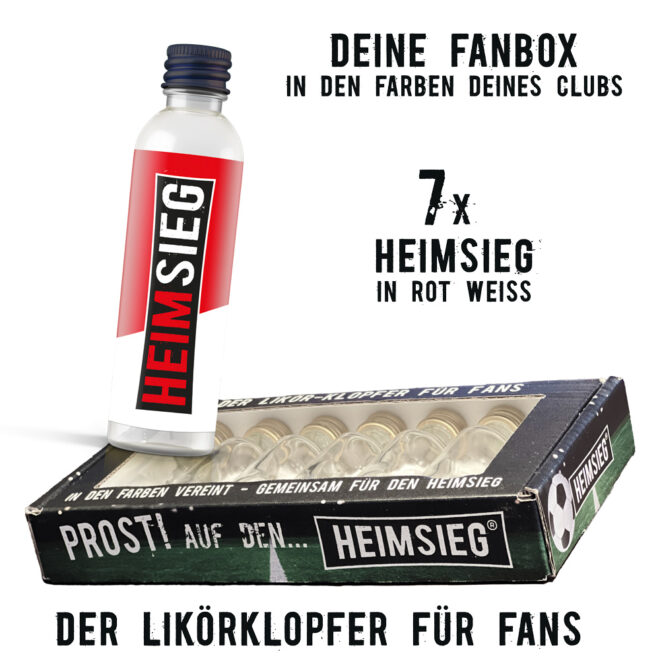 Heimsieg - 7er Fan-Box -Rot-Weiss